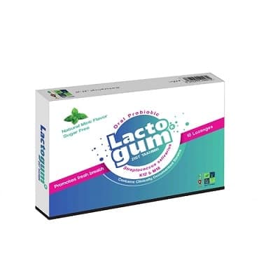 قرص مکیدنی پروبیوتیک دهانی لاکتوگام زیست تخمیر 10 عددی