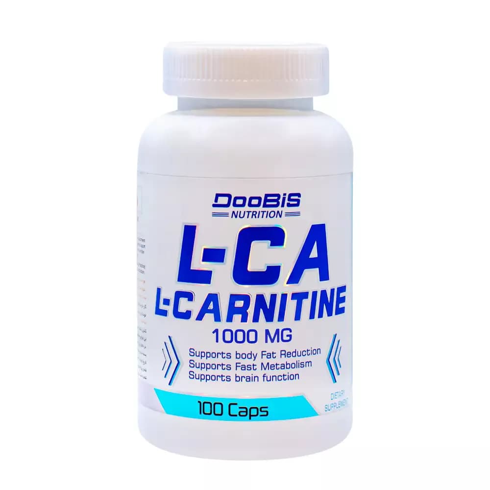 کپسول ال کارنیتین 1000 میلی گرم دوبیس 100 عددی