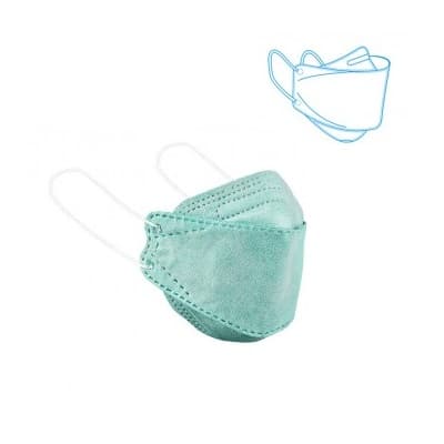 ماسک سه بعدی kf94 سبز 5 لایه رایا 25 عددی