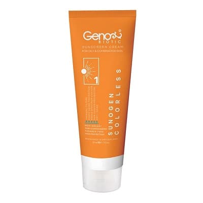 ضدآفتاب SPF50 ژنوبایوتیک مناسب پوست های چرب 50 میلی لیتر