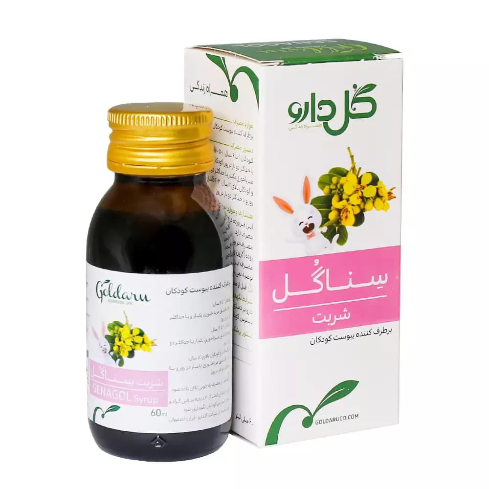 شربت سناگل گل دارو 60 میلی ‎لیتر