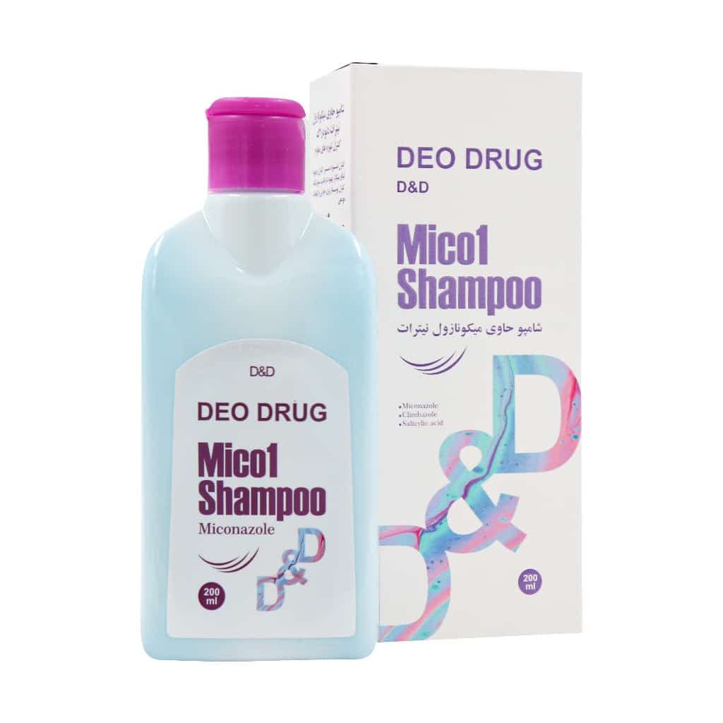 شامپو ضد شوره حاوی میکونازول نیترات دئودراگ 200 میلی لیتر