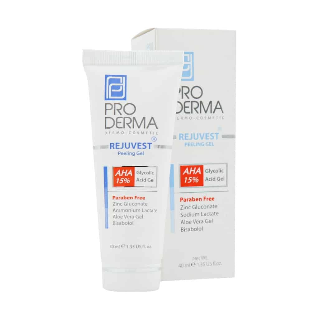 ژل لایه بردار AHA 15 درصد رژووست پرودرما 40 میلی لیتر