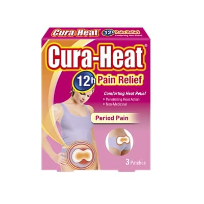 پد گرم کننده و ضد دردهای قاعدگی کورا هیت 3 عددی