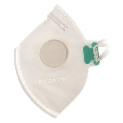 ماسک تنفسی فیلتردار مدل Hy8222 FFP2 ام اف کا 12 عددی