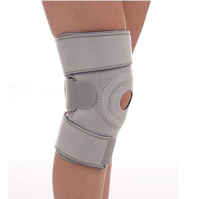 زانو بند قابل تنظیم کشکک باز پددار J-05 SPL تاینور طوسی