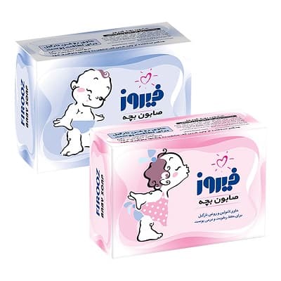 صابون بچه کلاسیک فیروز مناسب انواع پوست 100 گرم