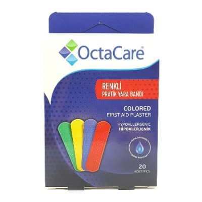 چسب زخم رنگی کد 230 اکتا کر 20 عدد