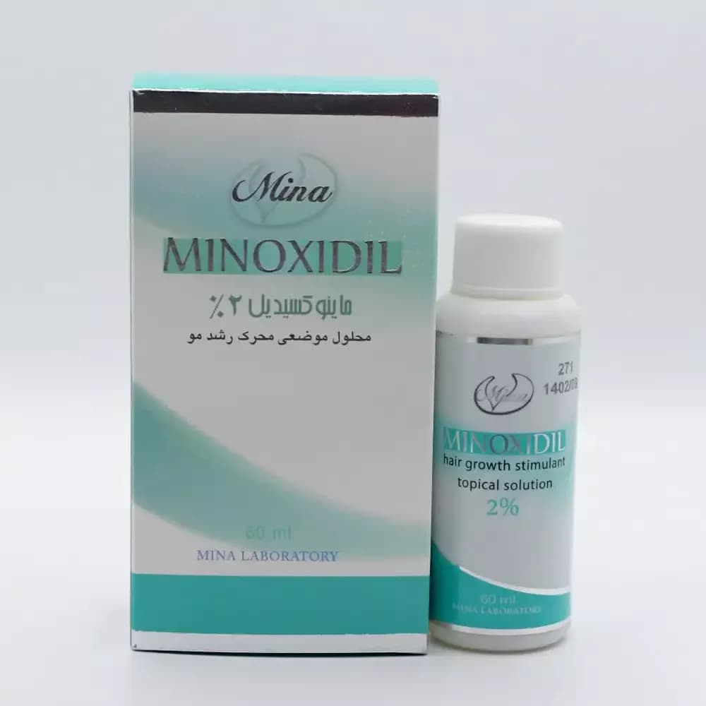 محلول موضعی ماینوکسیدیل 2 درصد مینو 60 میلی لیتر